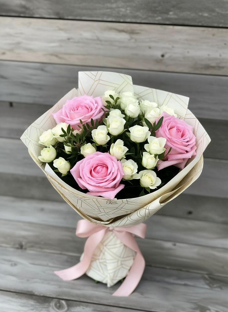 Букет цветов из: Розы в Глинищево