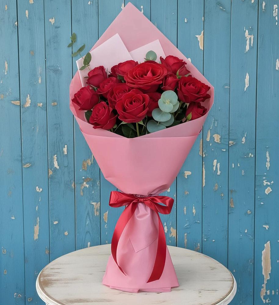 Букет цветов из: Розы в Глинищево