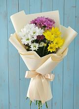Букет цветов из:  Хризантемы в Глинищево