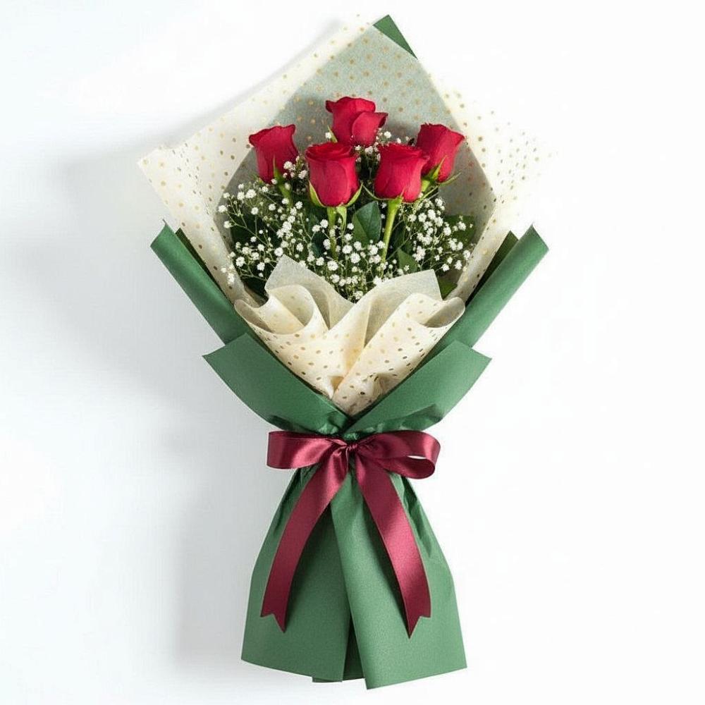 Букет цветов из: Розы в Глинищево