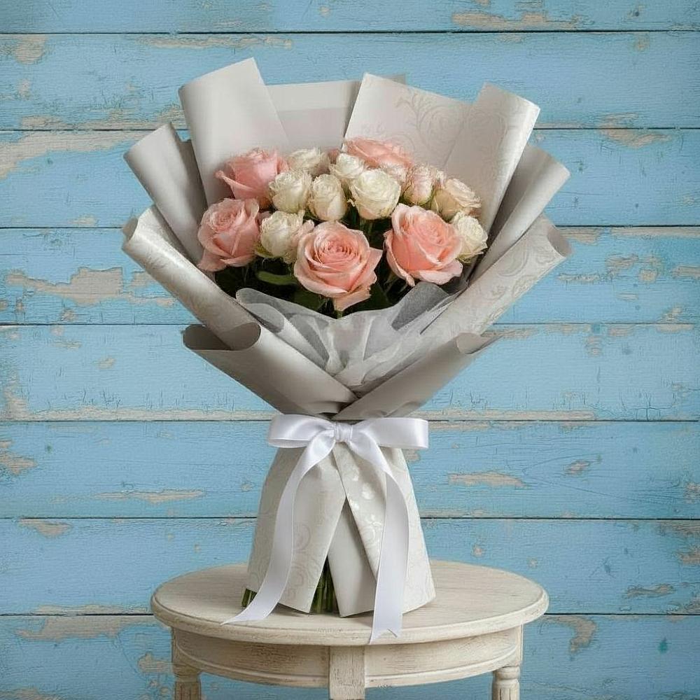 Букет цветов из: Розы в Глинищево