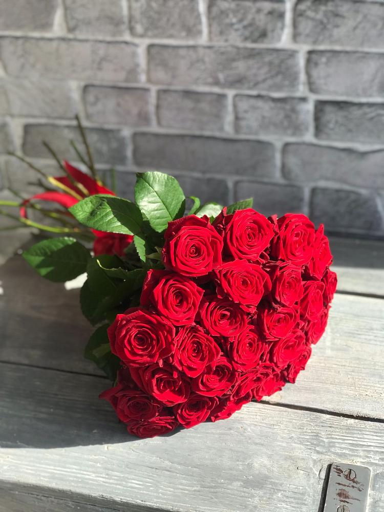 Букет Красные розы Фридом в Глинищево