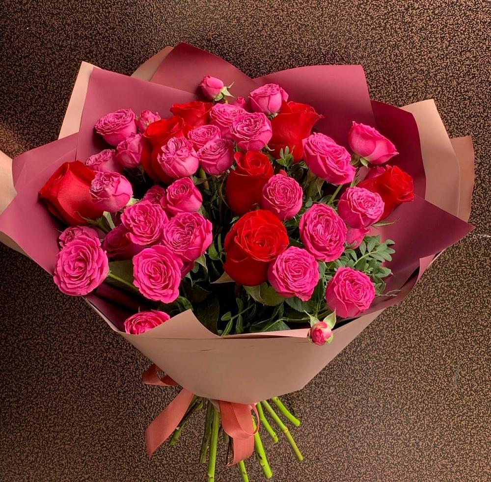 Букет В объятьях нежности в Глинищево