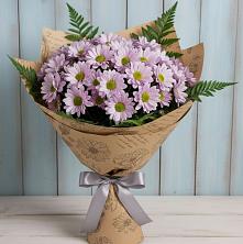 Букет цветов из:  Хризантемы в Глинищево