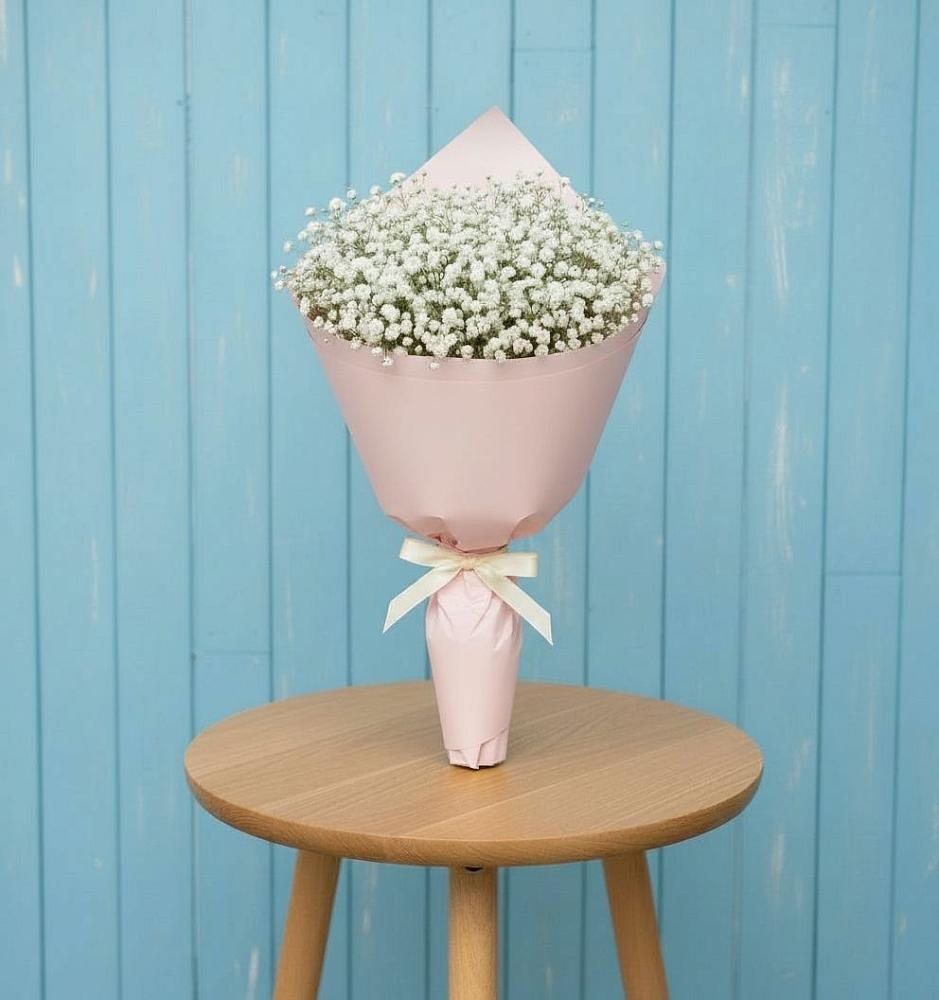 Букет цветов из: Гипсофила в Глинищево