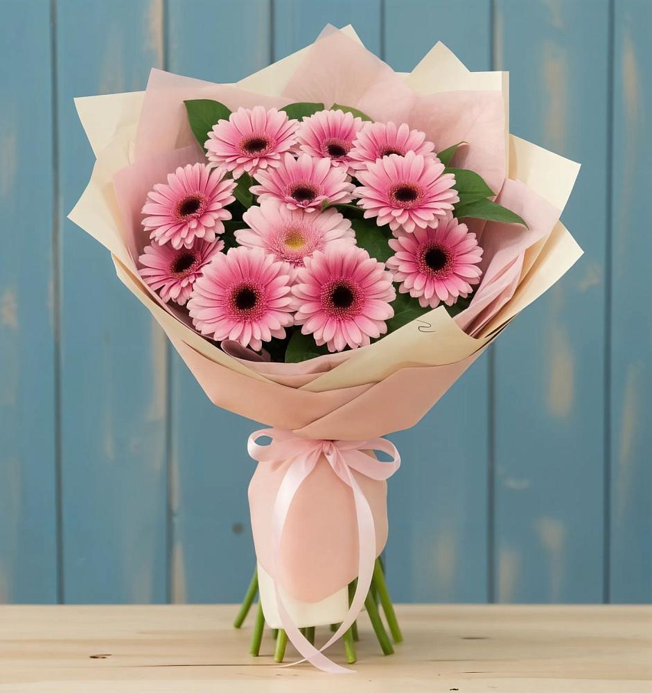 Букет цветов из: Герберы в Глинищево