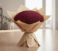 Букет 101 Красная роза в Глинищево