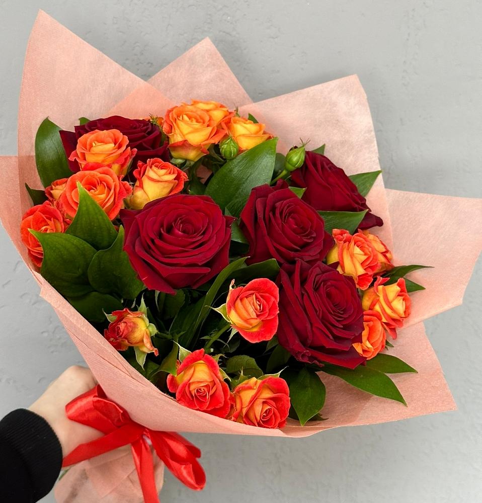 Букет Любовь и восторг в Глинищево