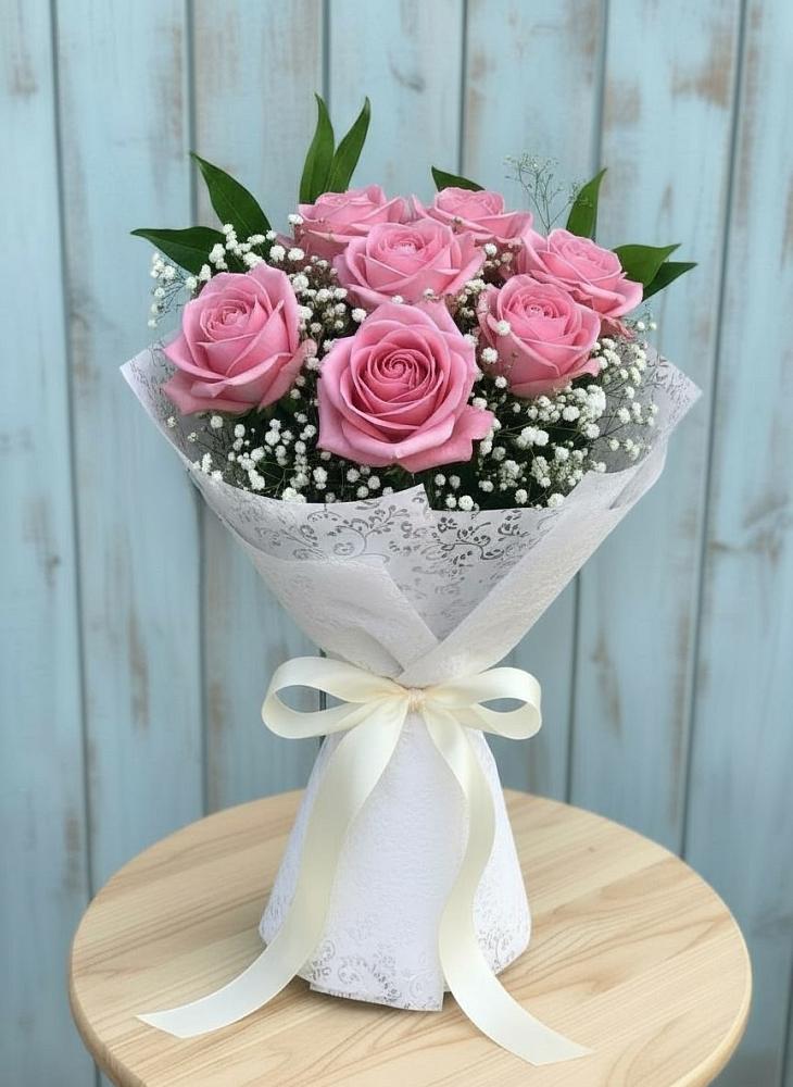 Букет цветов из: Розы в Глинищево