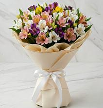 Букет цветов из:  Альстромерии #REPLACE_PRED# Глинищево