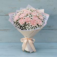 Букет цветов из:  Гвоздики в Глинищево