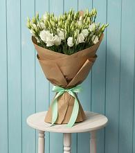 Букет цветов из:  Лизиантусы в Глинищево