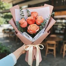 Букет цветов из:  Розы в Глинищево