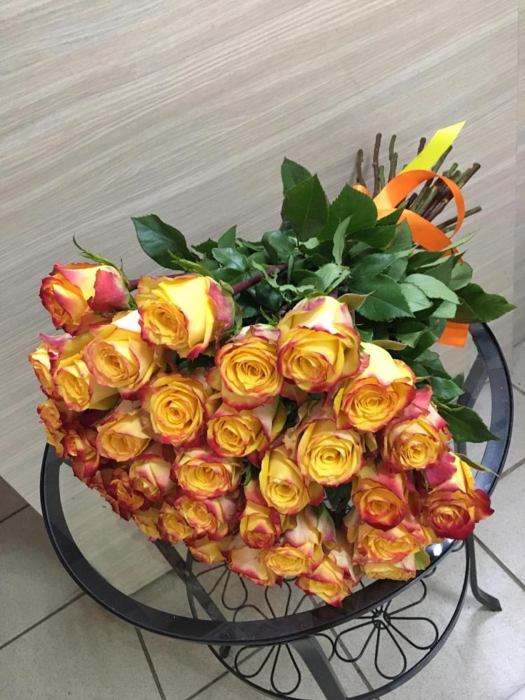 Букет Желтые розы в Глинищево