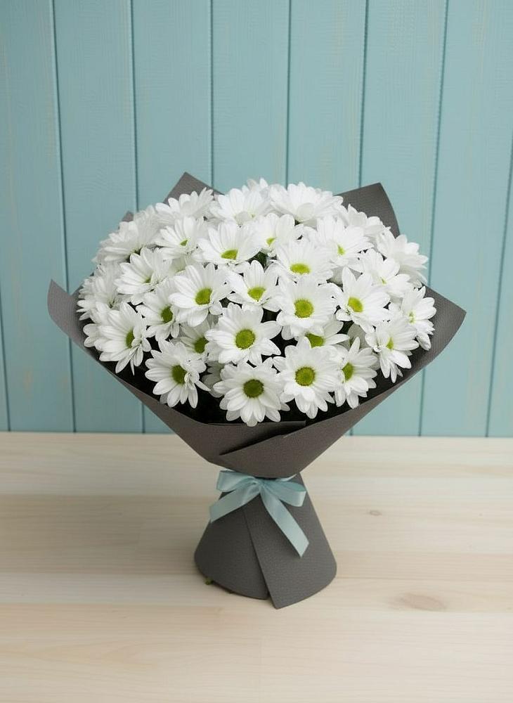 Букет цветов из: Хризантемы в Глинищево