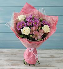 Букет цветов из:  Герберы в Глинищево