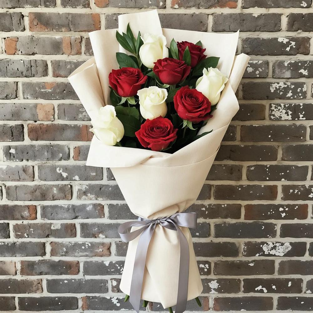 Букет цветов из: Розы в Глинищево