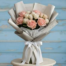 Букет цветов из:  Розы в Глинищево