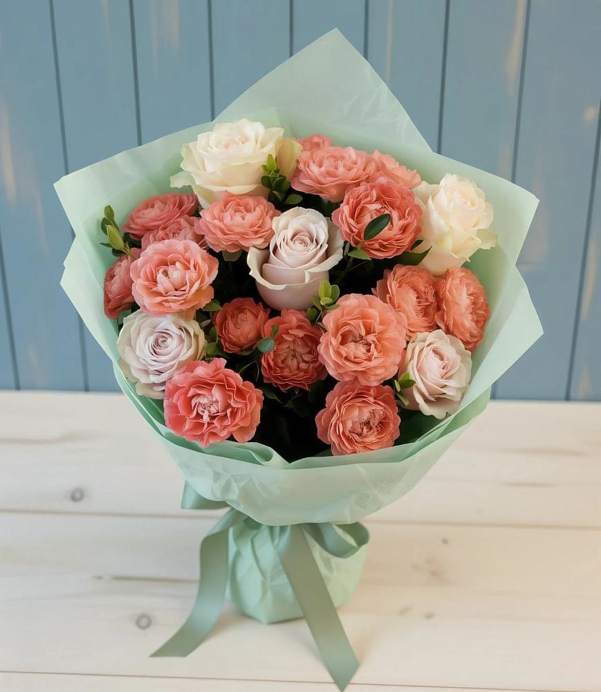 Букет цветов из: Розы в Глинищево