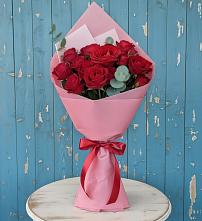 Букет цветов из:  Розы в Глинищево