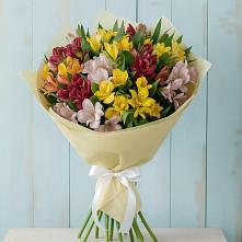 Букет цветов из:  Альстромерии в Глинищево