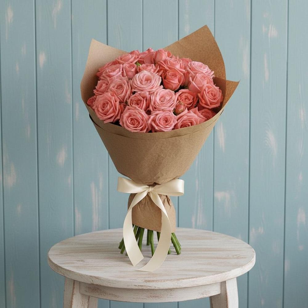 Букет цветов из: Розы в Глинищево