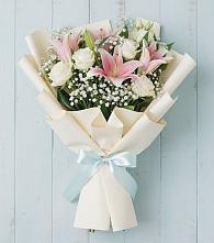 Букет цветов из:  Лилии в Глинищево