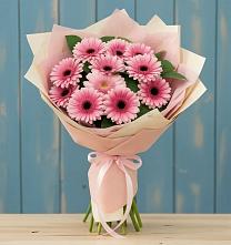 Букет цветов из:  Герберы в Глинищево