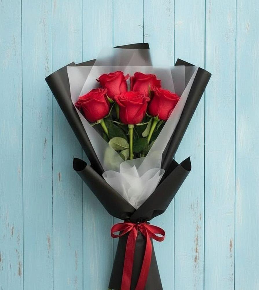 Букет цветов из: Розы в Глинищево