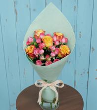 Букет цветов из:  Розы в Глинищево