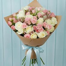 Букет цветов из:  Розы в Глинищево