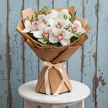 Букет цветов из:  Орхидеи и Розы в Глинищево