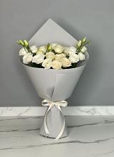 Букет цветов из:  Розы и Лизиантусы в Глинищево